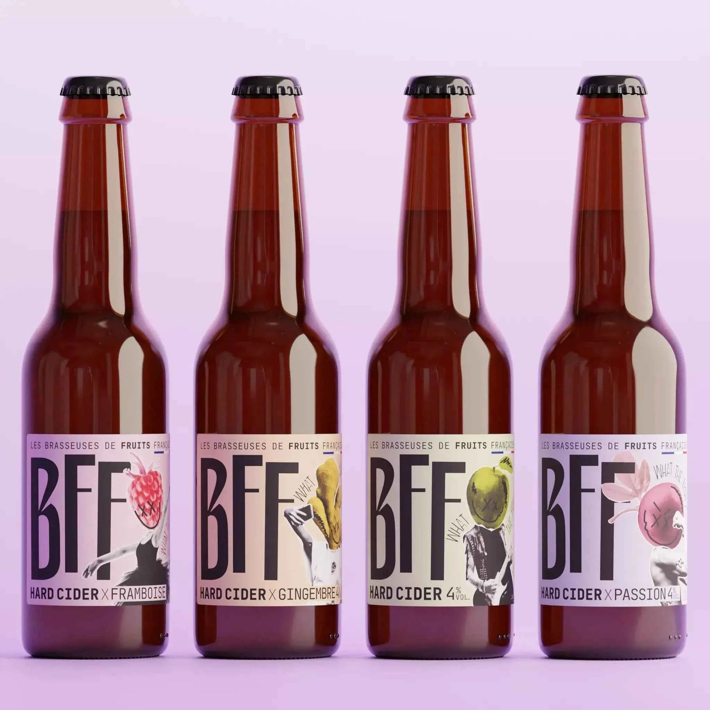 BFF Framboise – Le hard cider fruité, sans sucres ajoutés